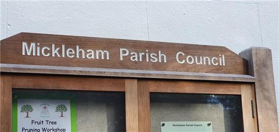  - Agenda for March's Parish Council Meeting.