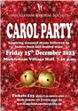 Carol Party - Friday 15th December 2023